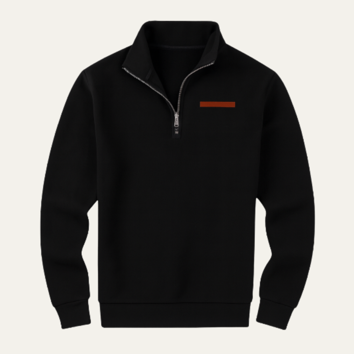 The Gallipoli Men’s Warm Stand Collar Half Zip Fleece Sweater