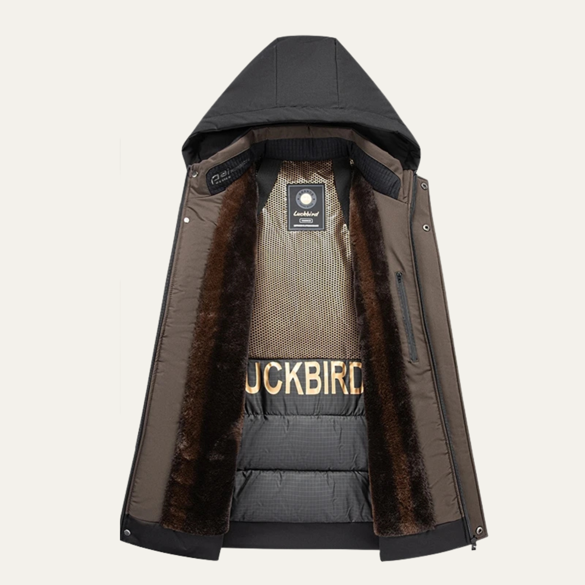 The Noblewood Men's Winter Parka – Waterproof Thickened Warm Hooded Coat