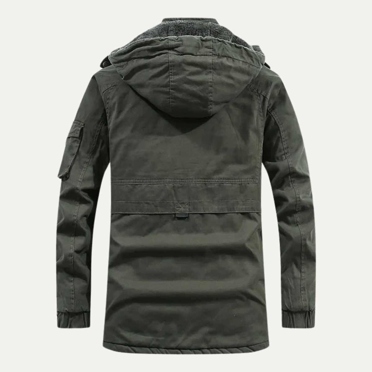 The Westbrook Men’s Casual Hooded Cotton Jacket with Warm Inner Lining