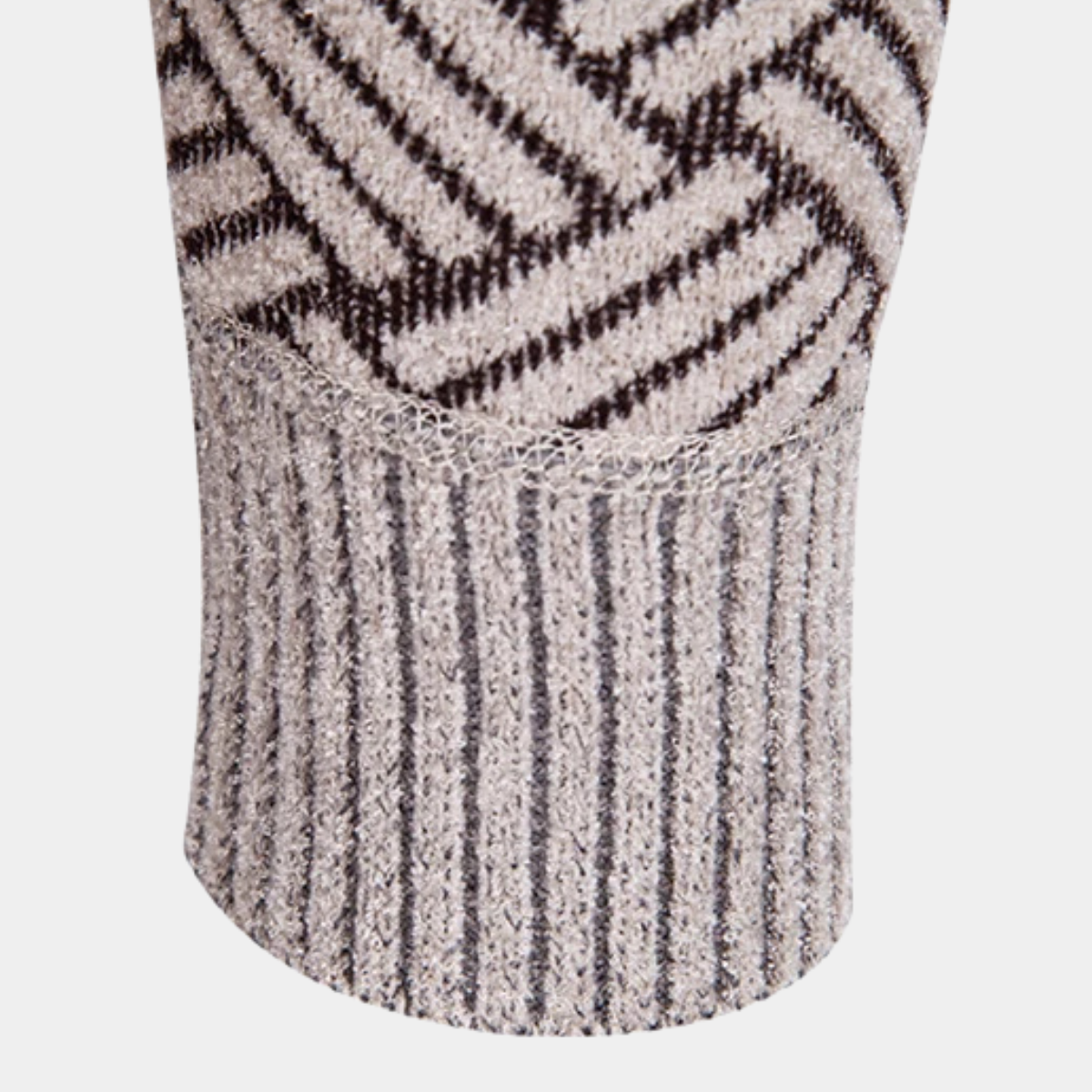 The Brackenridge Men’s Warm Fleece Lined Thick Knitted Full Zip Jacket