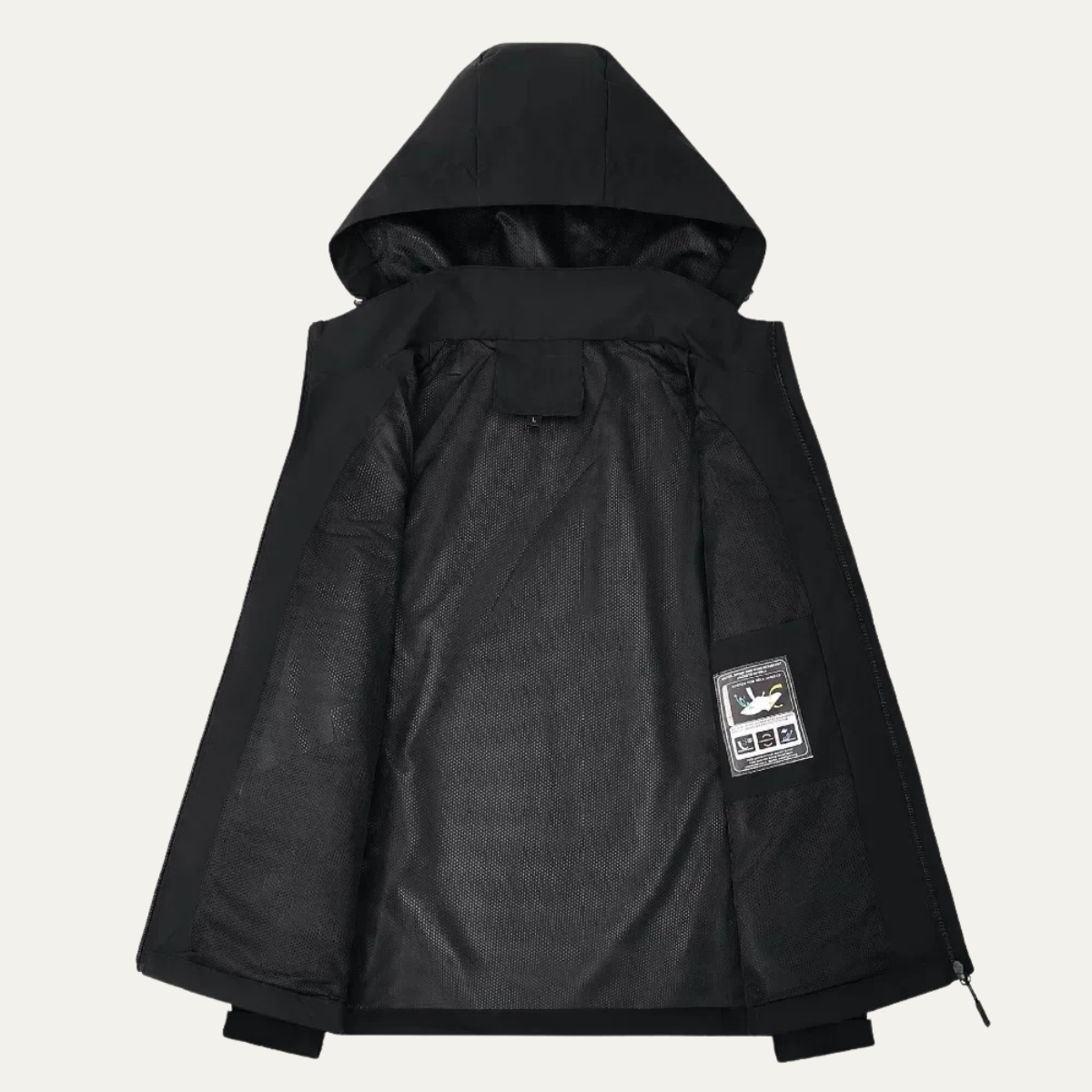 The Sovereign Waterproof Rain Jacket – Windproof Hooded Outdoor Shell Coat