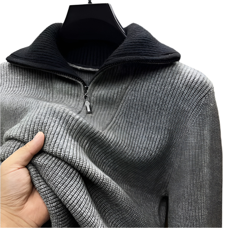 The Exeter Quarter Zip Sweater for Men