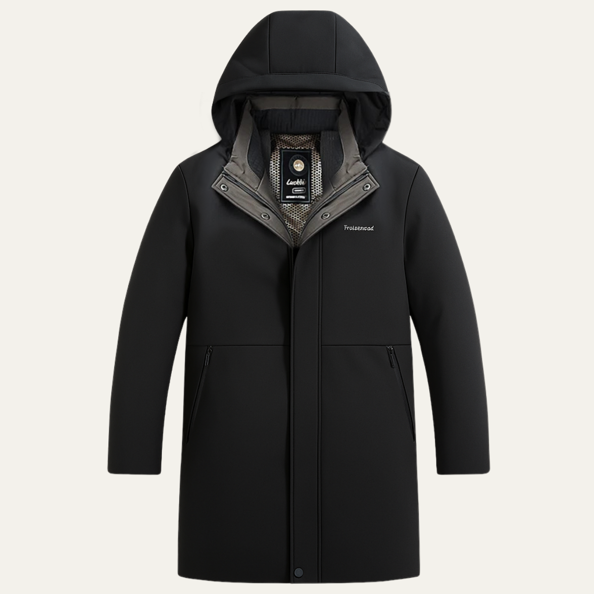 The Noblewood Men's Winter Parka – Waterproof Thickened Warm Hooded Coat