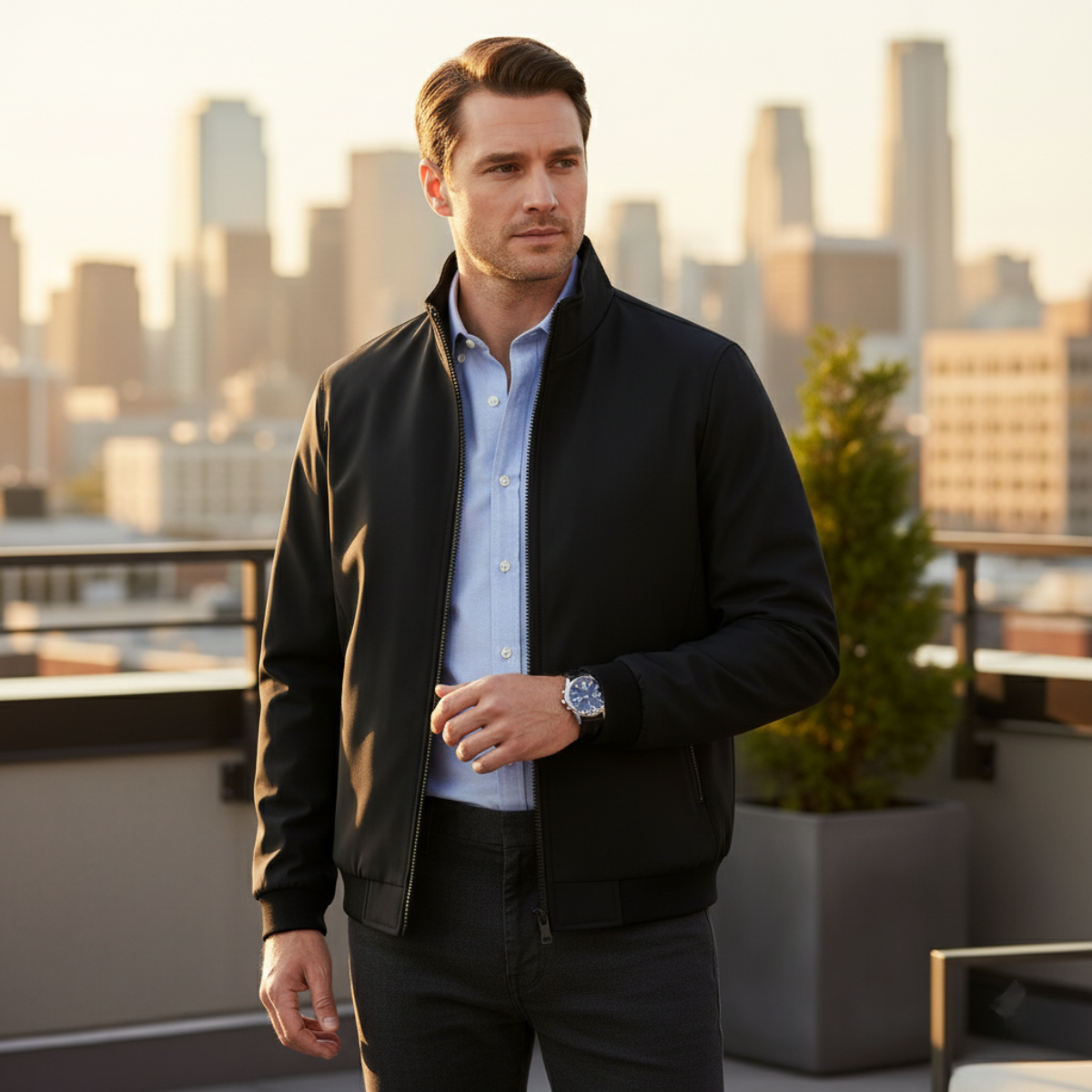 The Brambleton Men’s Fleece Lined Jacket