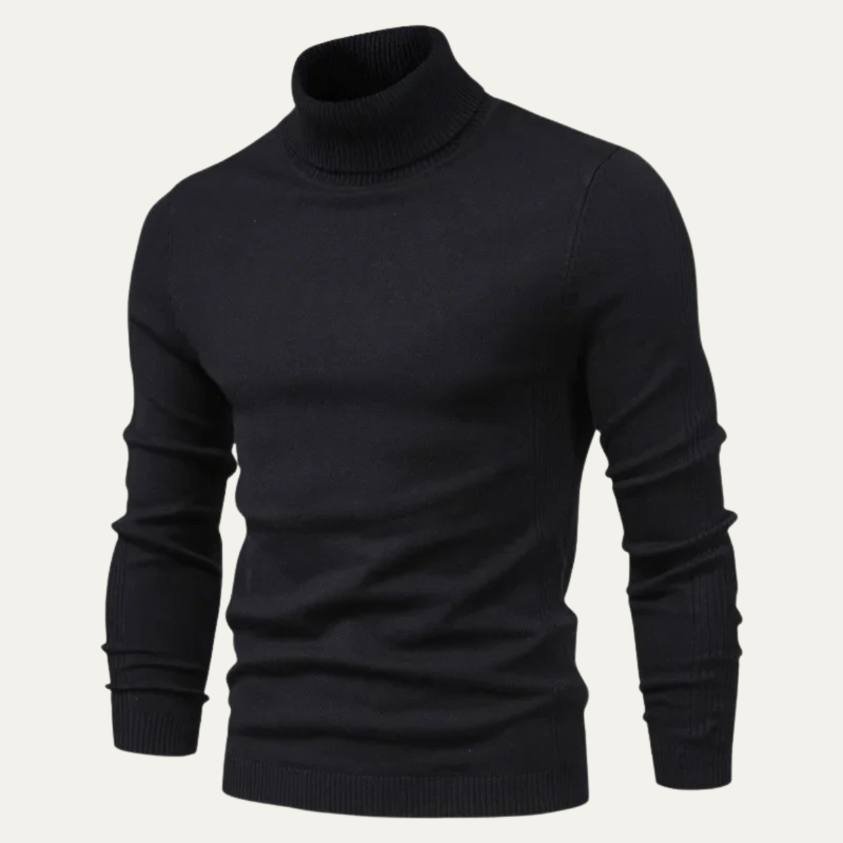 The Caernarfon Men’s Slim Fit Turtleneck Sweater