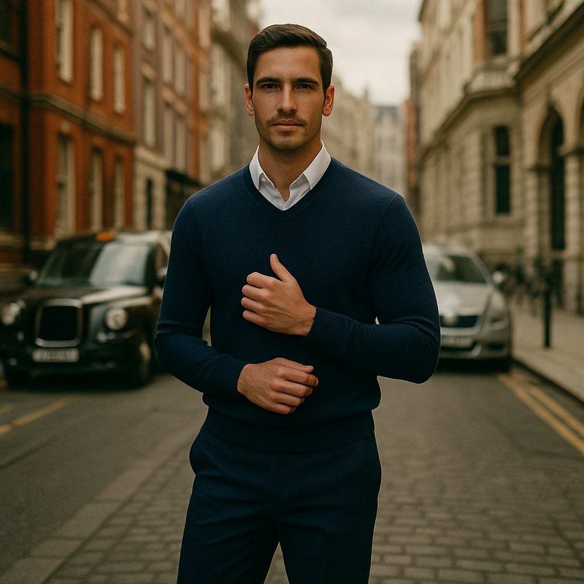 The Cleveland Cashmere Sweater for Men