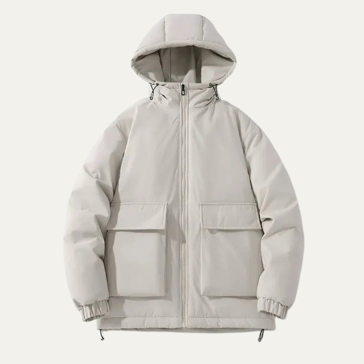 The Brentmoor Men’s Warm Winter Padded Puffer Jacket with Hood