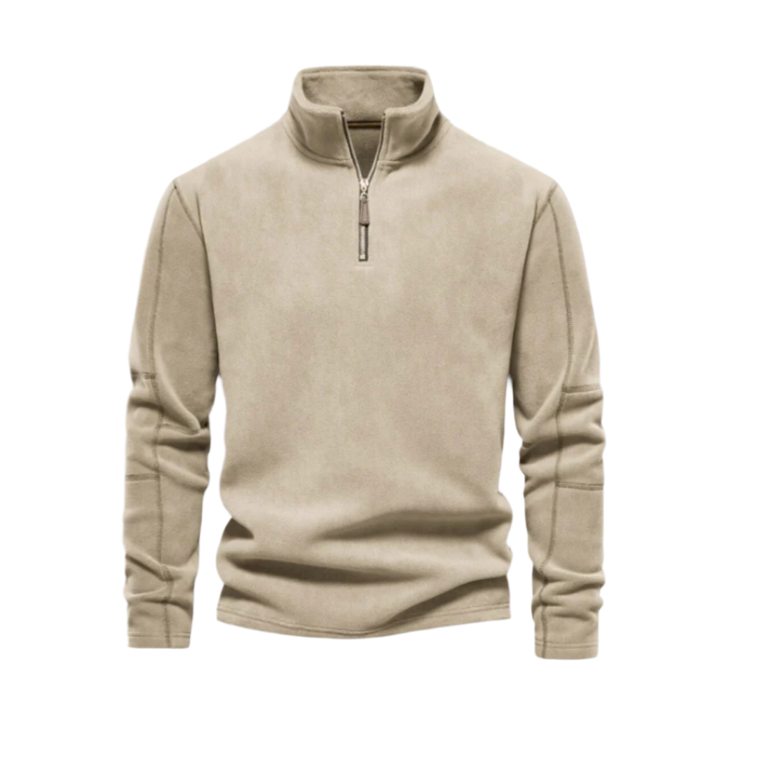 The Albury Classic Fleece Quarter Zip Sweater for Men