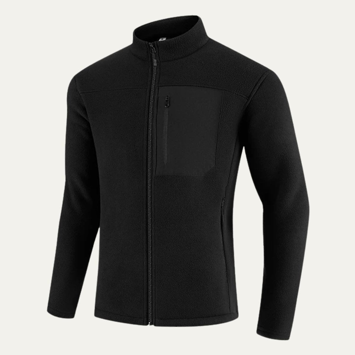 The Glenford Men’s Cozy Zip Up Thermal Fleece Jacket