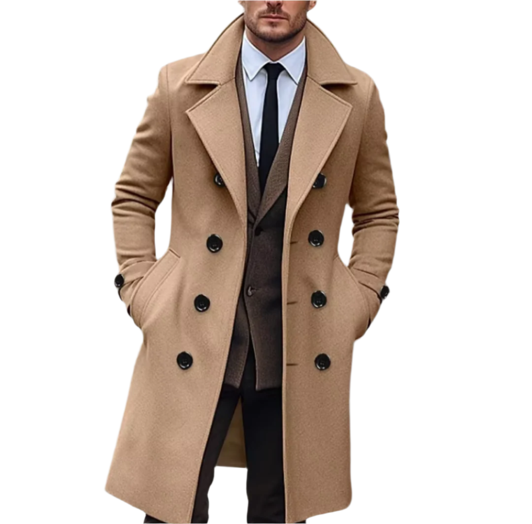 The Sirmione Casual Trench Coat for Men