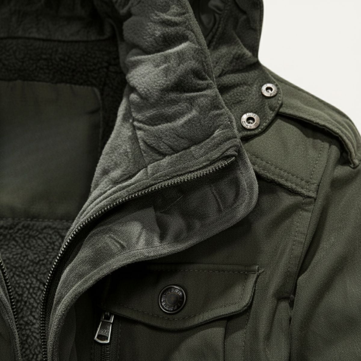 The Bellshire Men’s Insulated Winter Parka Jacket with Hood