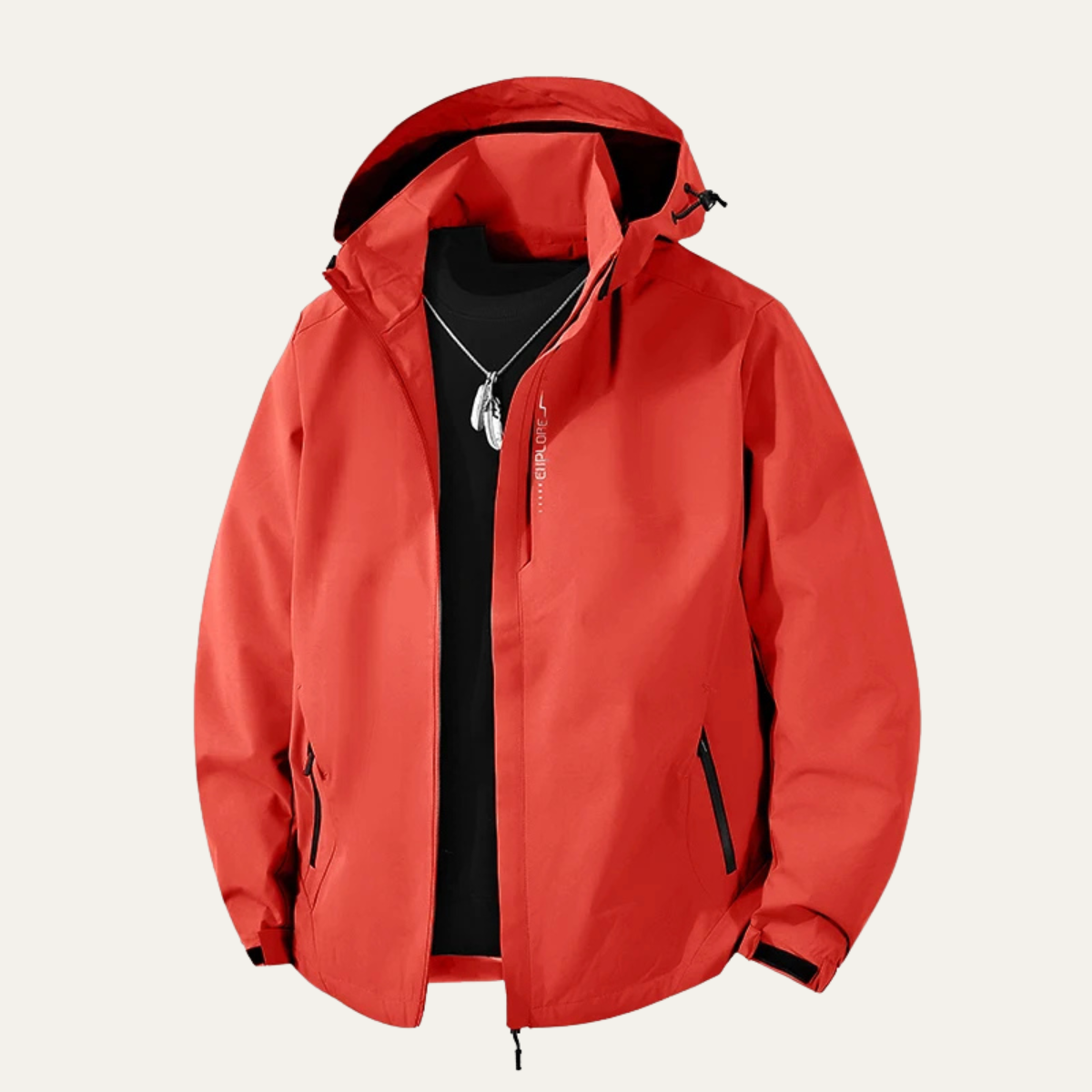 The Grandmere Waterproof Softshell Rain Jacket – Windproof Hooded Outdoor Hiking Coat