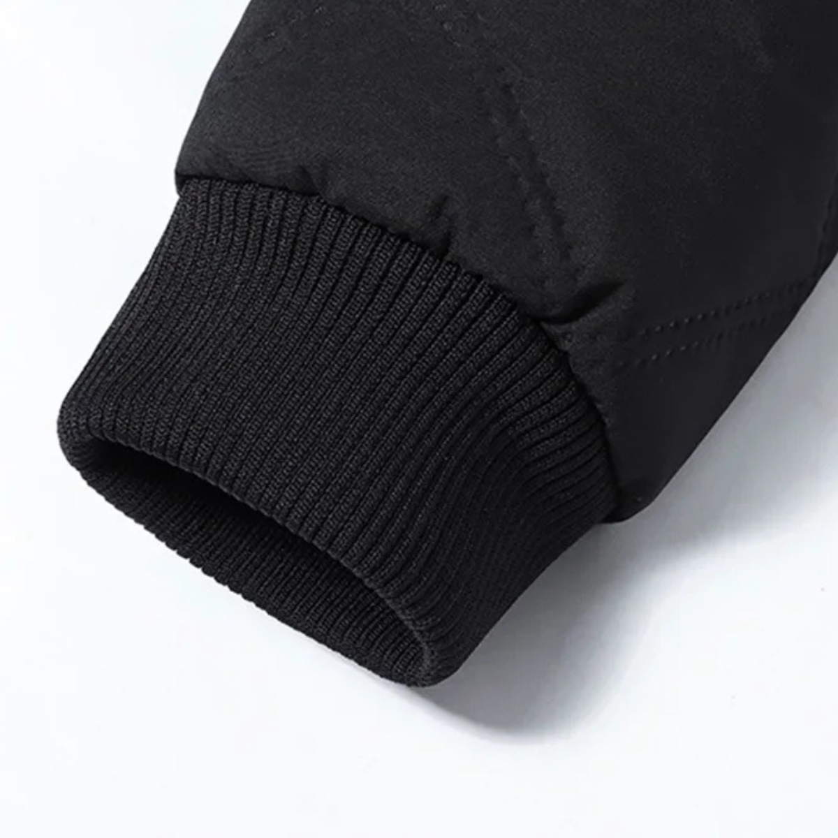 The Lucca Alta Men’s Stand Collar Diamond Pattern Thermal Quilted Jacket