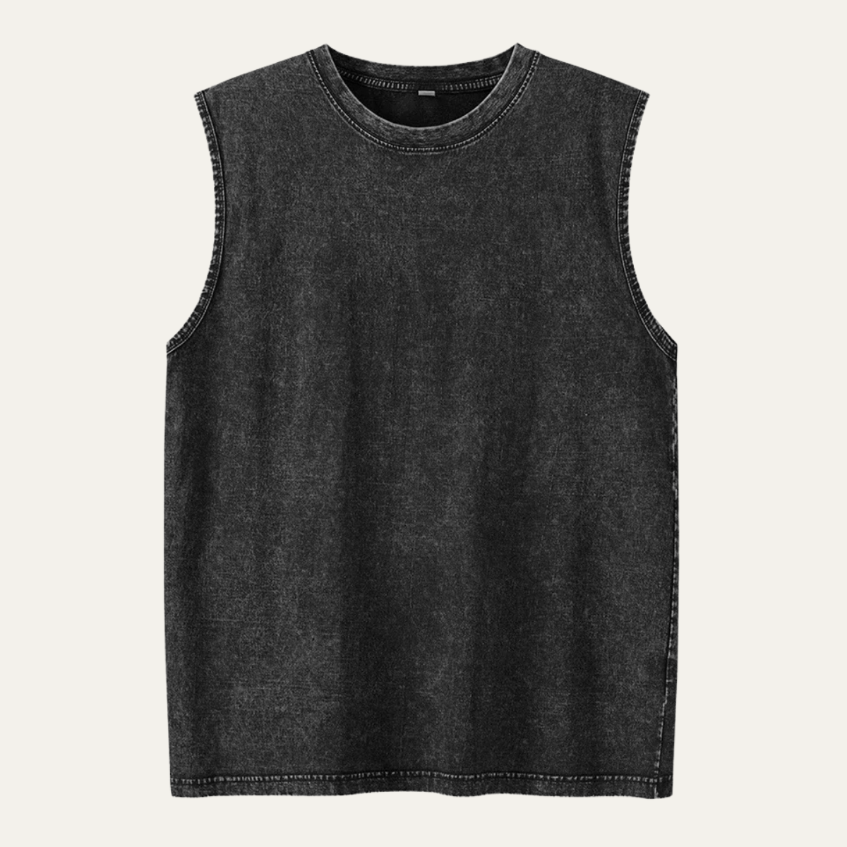 The Porto Men's Vintage Washed Sleeveless Tank Top