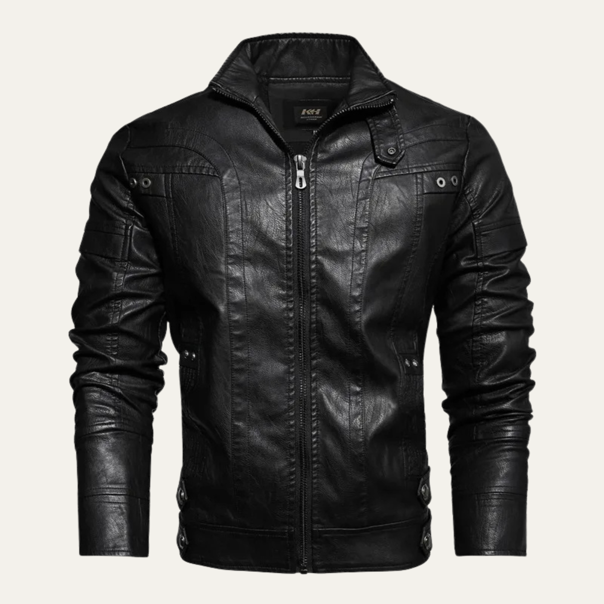 The Cranford Men’s Slim Fit Trendy Biker Jacket