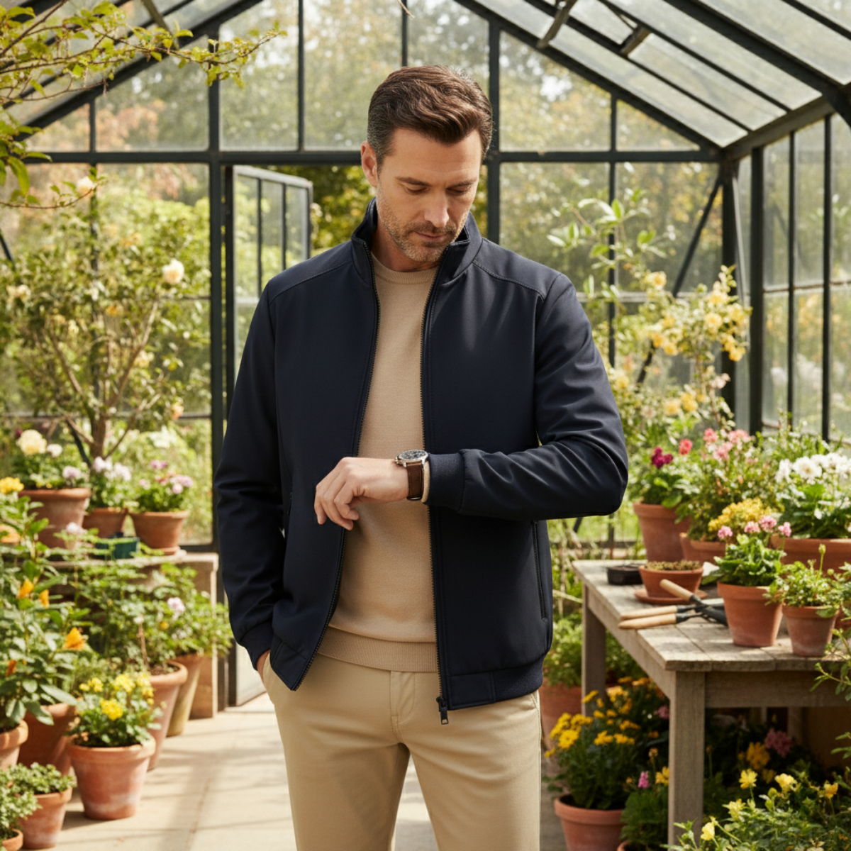 The Brambleton Men’s Fleece Lined Jacket