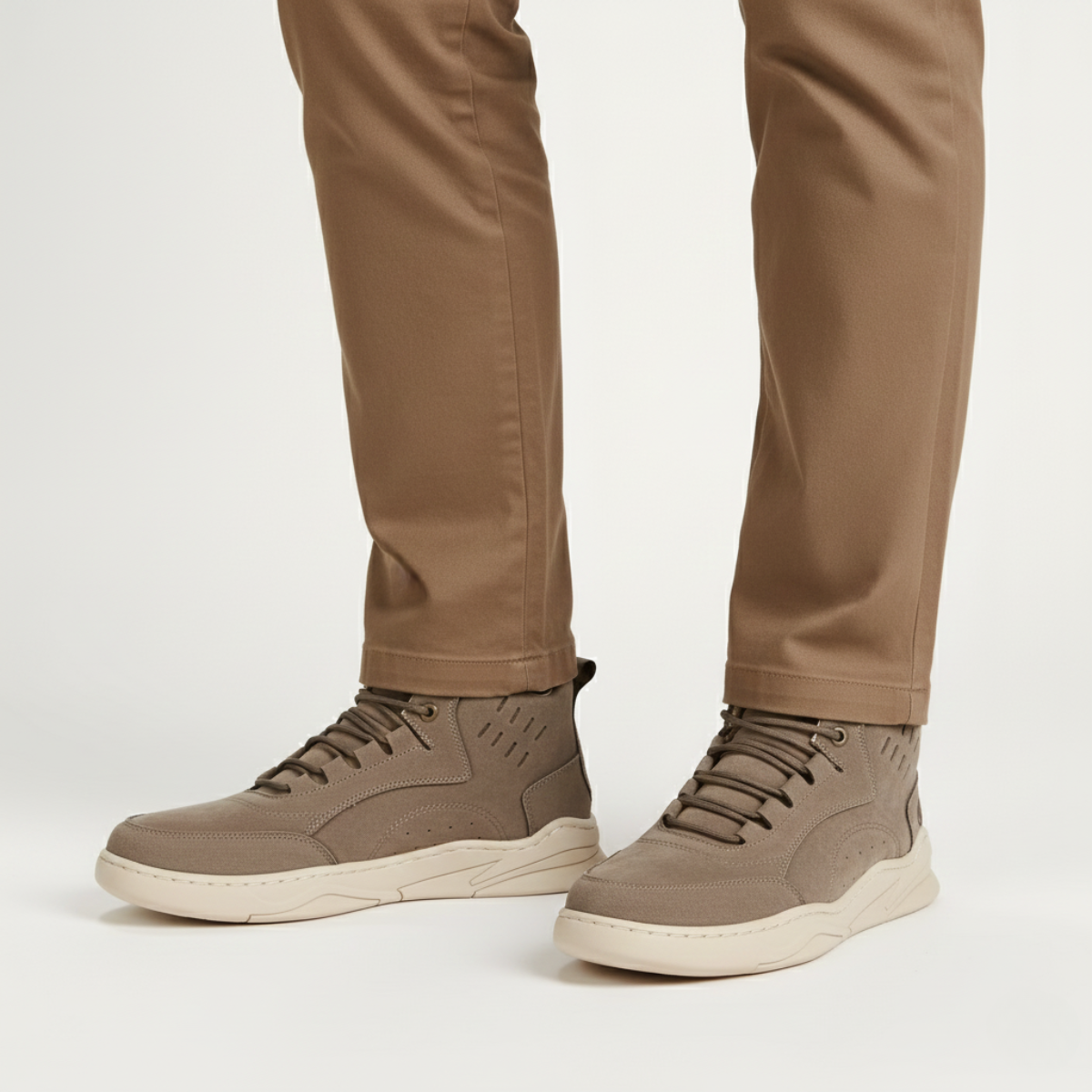 The Cedarforest Men’s Winter Fur Lined High Top Snow Boots