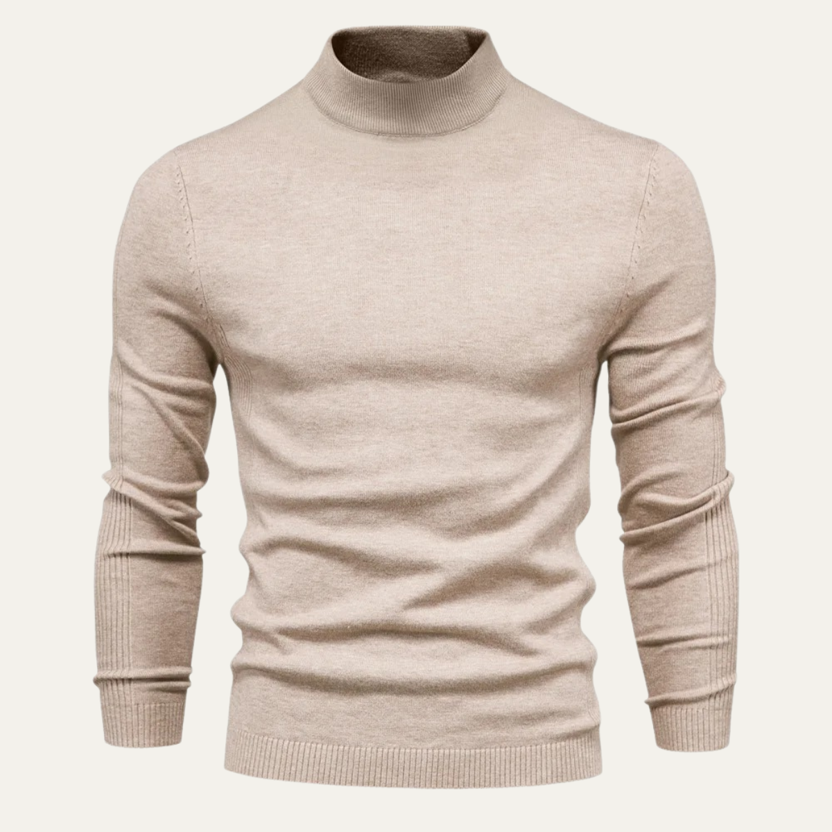 The Caernarfon Men’s Slim Fit Turtleneck Sweater