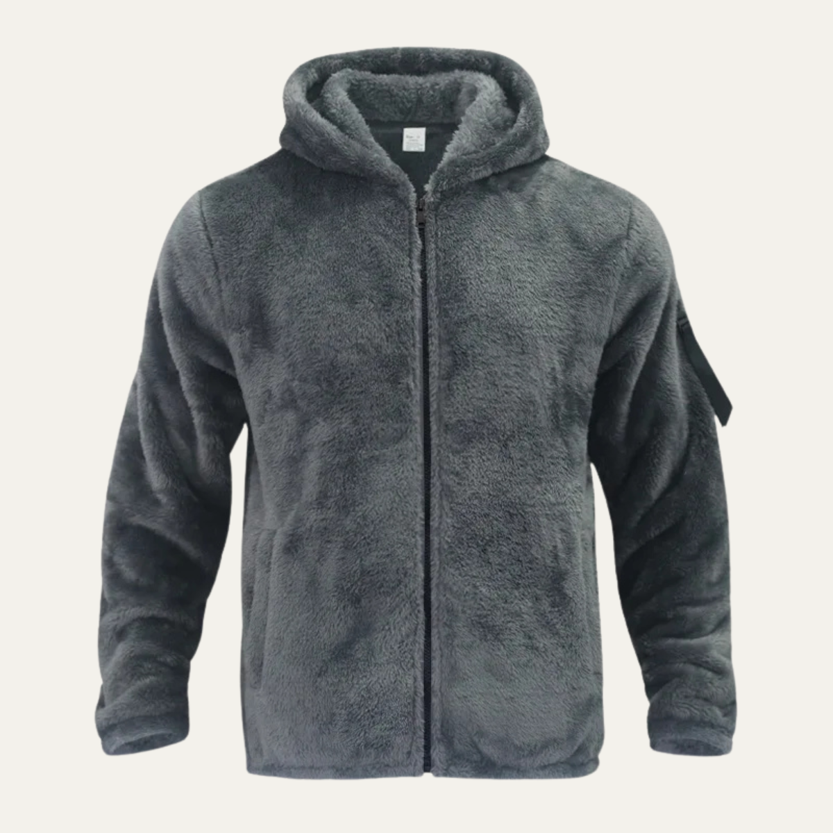 The Brixton Men’s Fleece Warm Soft Velvet Hoodie Jacket