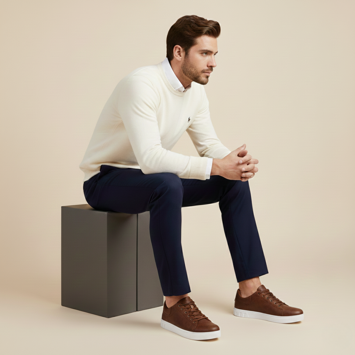 The Murano Men’s Classic Business Casual Low Top Shoes