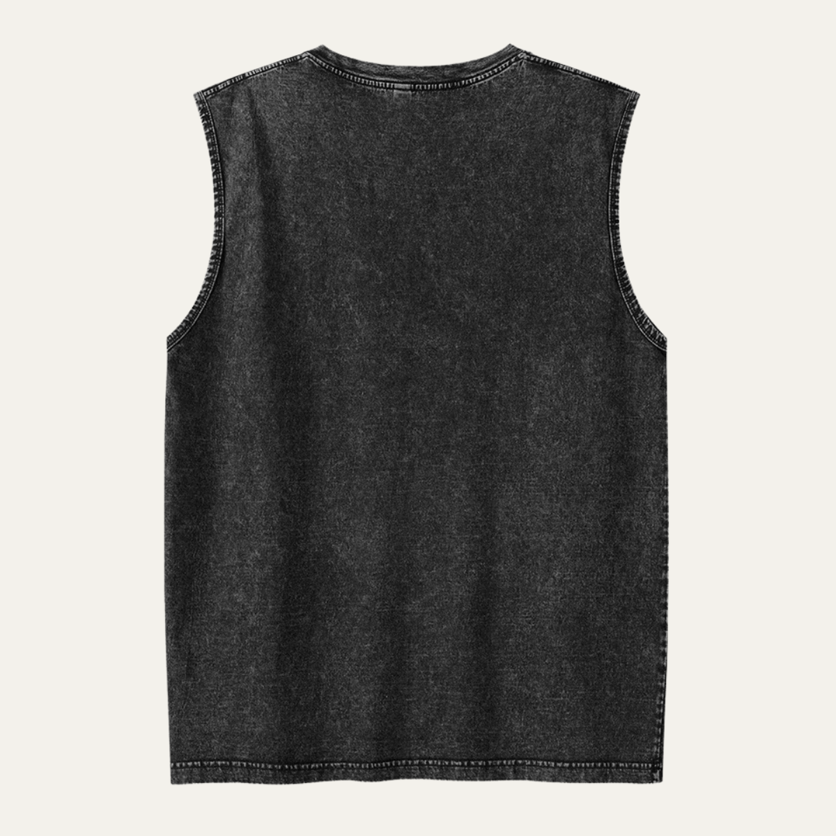 The Porto Men's Vintage Washed Sleeveless Tank Top