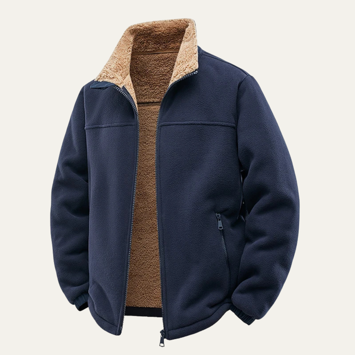 The Portofino Men's Warm Casual Fleece Jacket