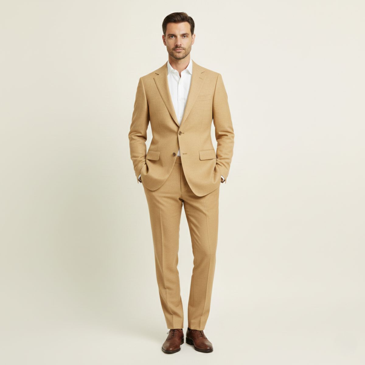 The Carroway Elegant Linen Suit