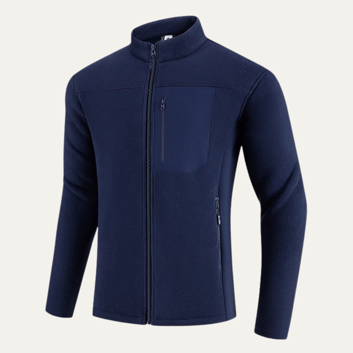 The Glenford Men’s Cozy Zip Up Thermal Fleece Jacket