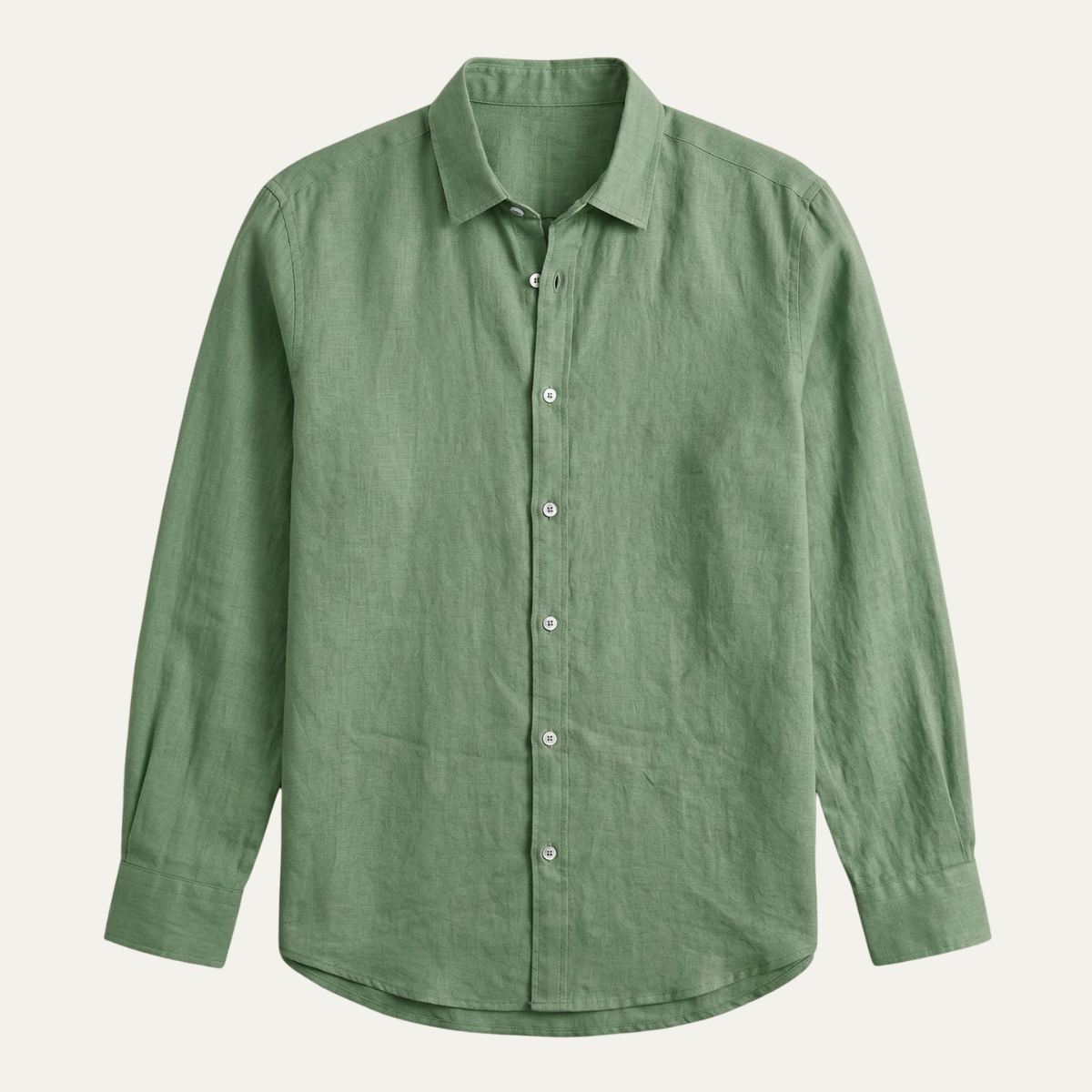 The Glenpark Ridge Men’s Linen Casual Button-Up Shirt