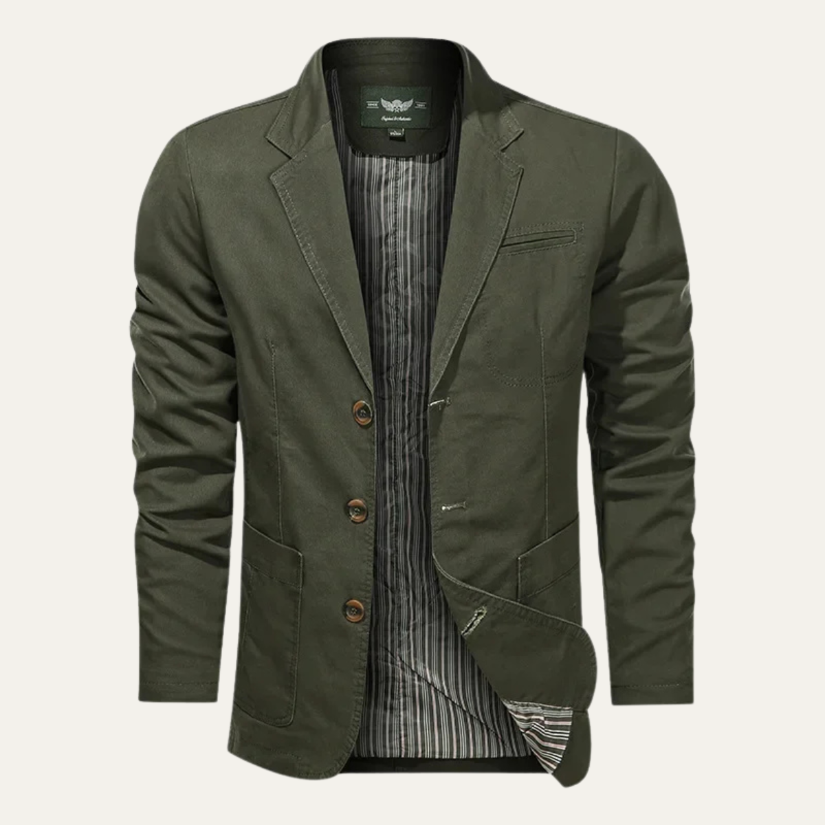 The Prestbury Men's Casual Lightweight Cotton Blazer