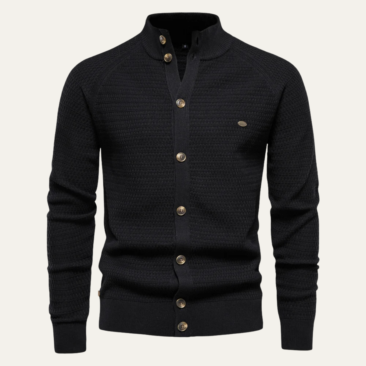 The Avellino Men's Knitted Winter Buttoned Cardigan