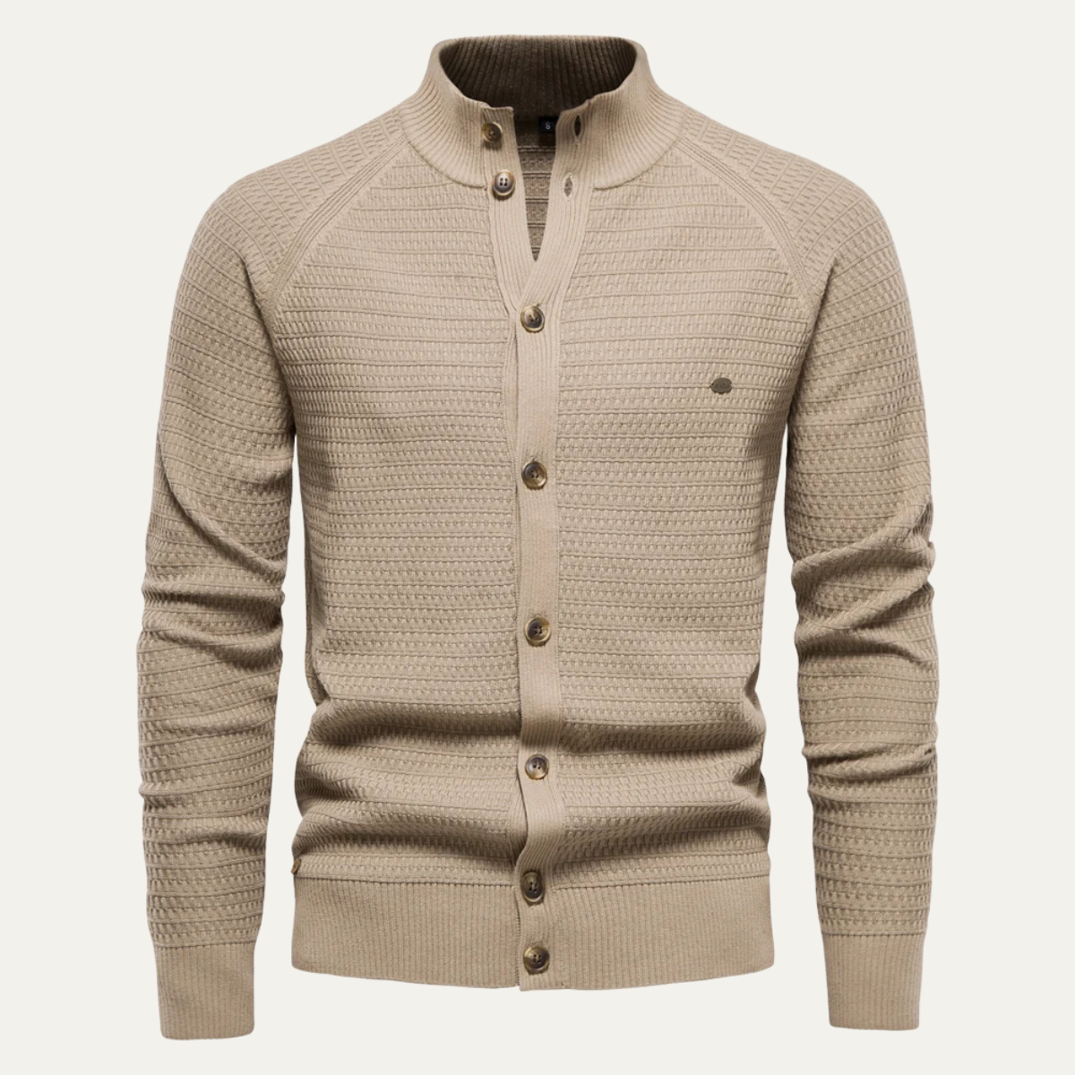 The Avellino Men's Knitted Winter Buttoned Cardigan
