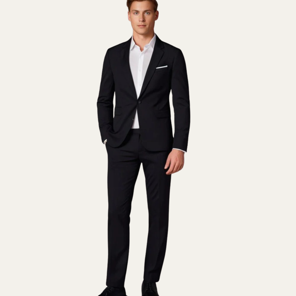 The Riccione Men's Elegant 2 Piece Suit Set – Blazer & Trousers