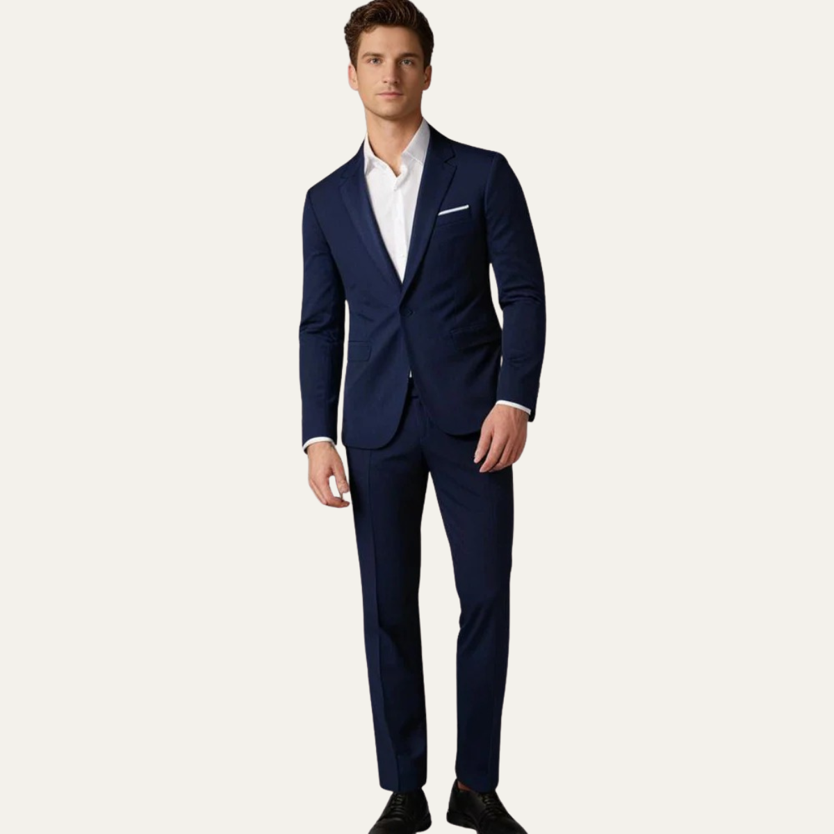 The Riccione Men's Elegant 2 Piece Suit Set – Blazer & Trousers