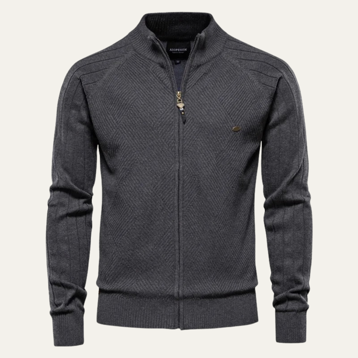 The Ashbourne Men's Casual Lightweight Track Jacket