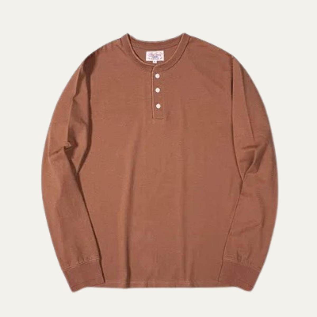 The Umbria Men’s Lightweight Cotton Casual Henley Shirt