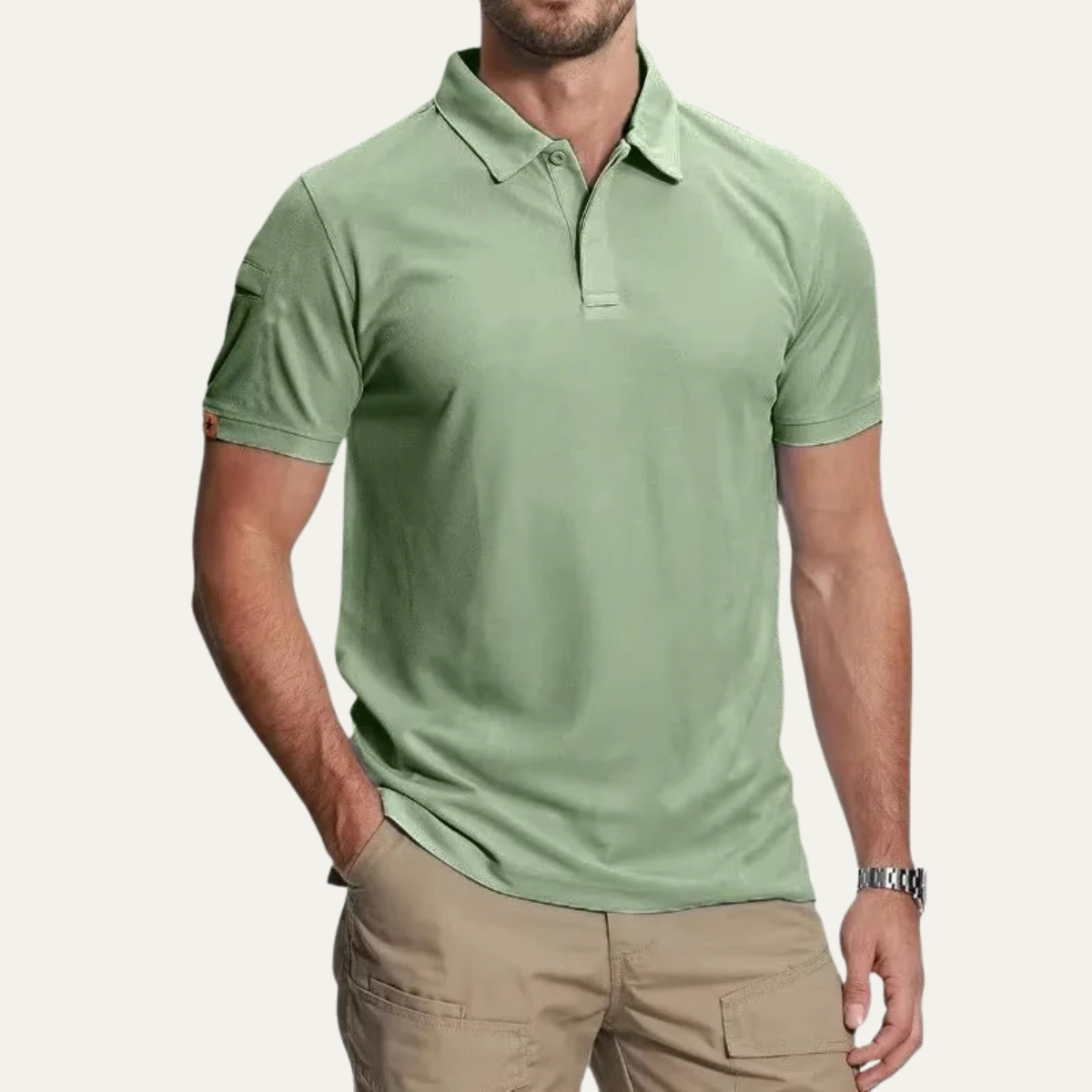 The Rovigo Men’s Lightweight Breathable Sports Polo Shirt