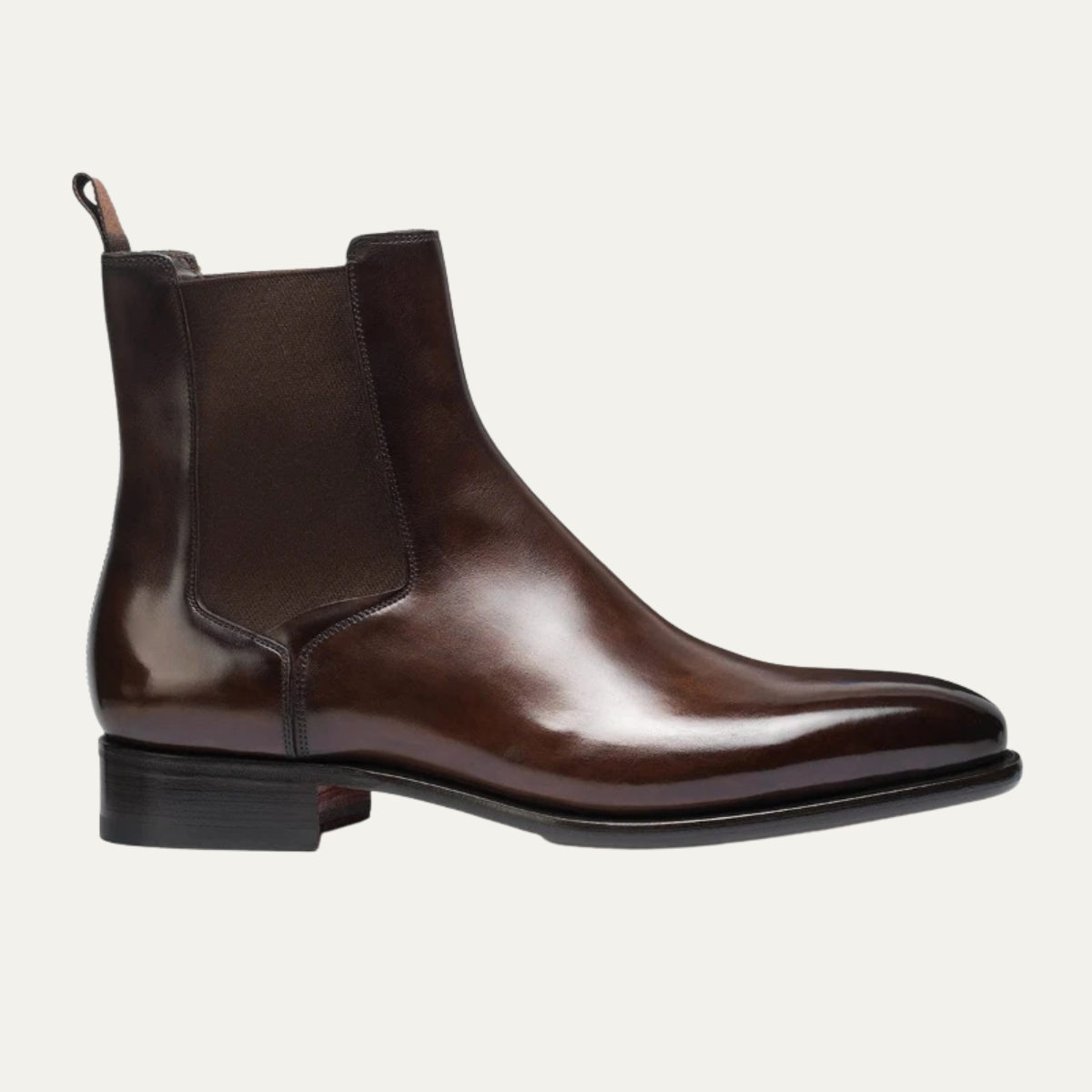 The Brookfall Men’s Elegant Leather Chelsea Dress Boots