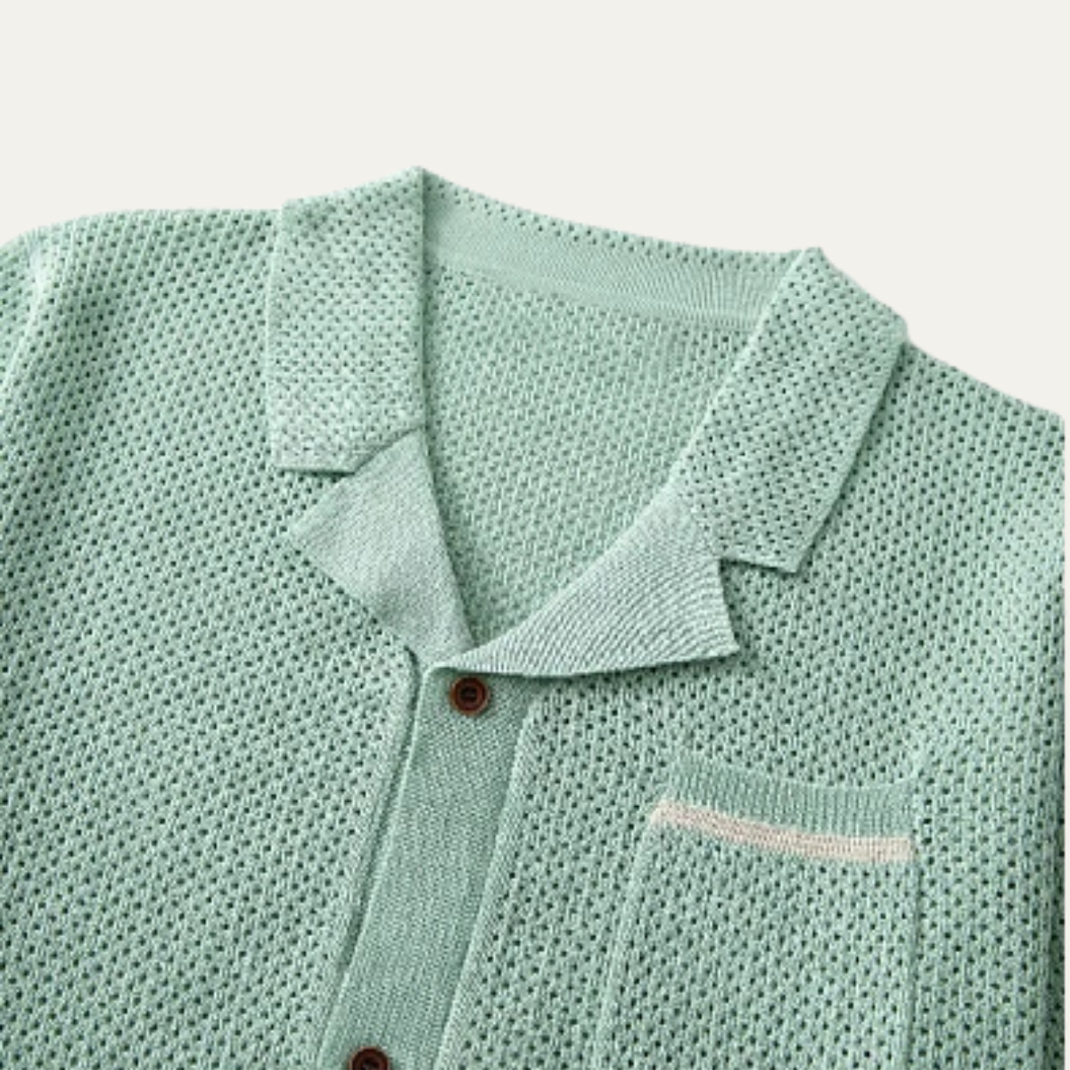 The Lancaster Men’s Breathable Knitted Summer Polo