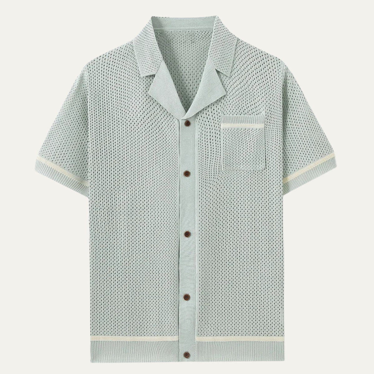 The Lancaster Men’s Breathable Knitted Summer Polo