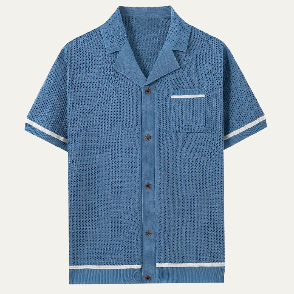 The Lancaster Men’s Breathable Knitted Summer Polo