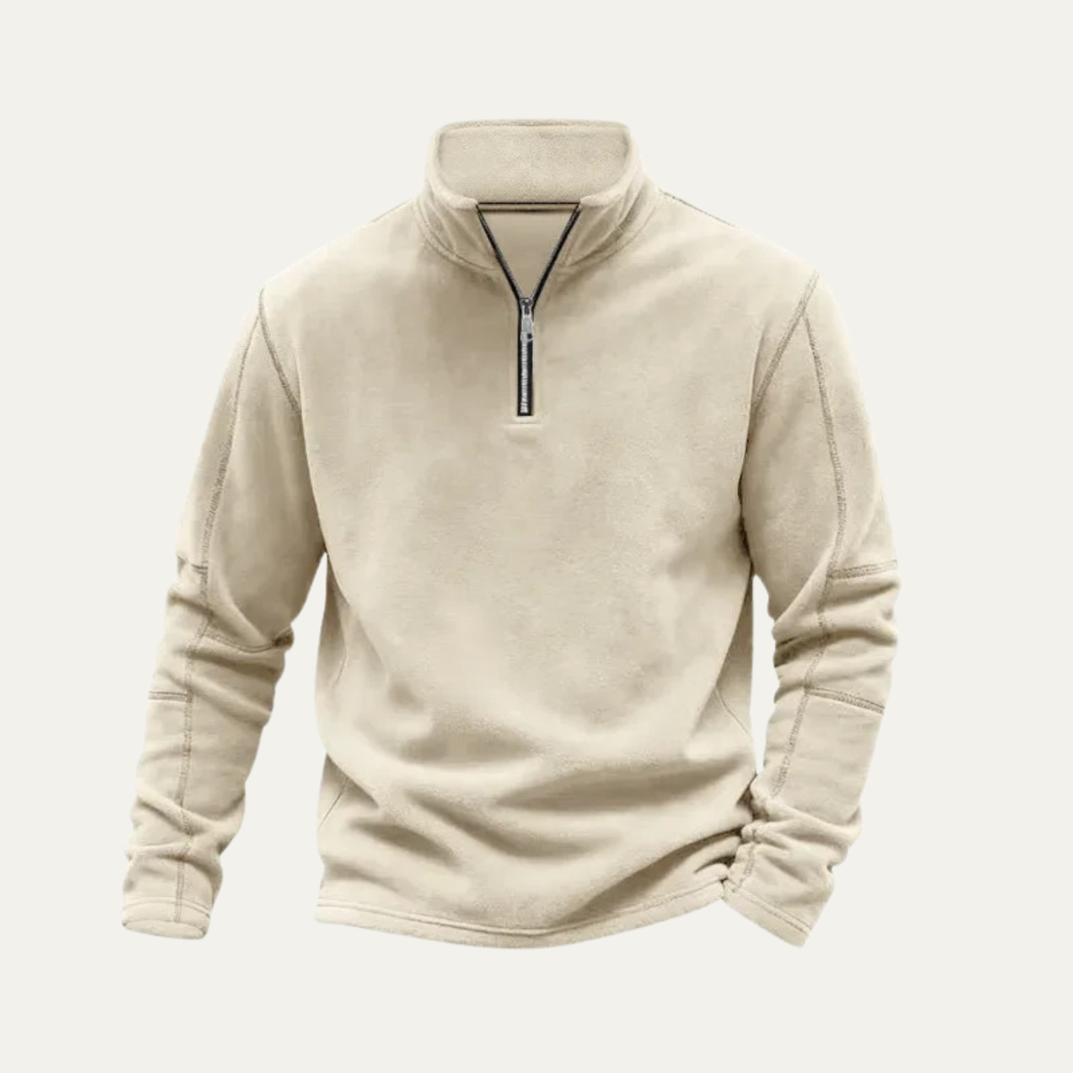 The Vesuvius Men’s Warm Quarter Zip Fleece Sweater