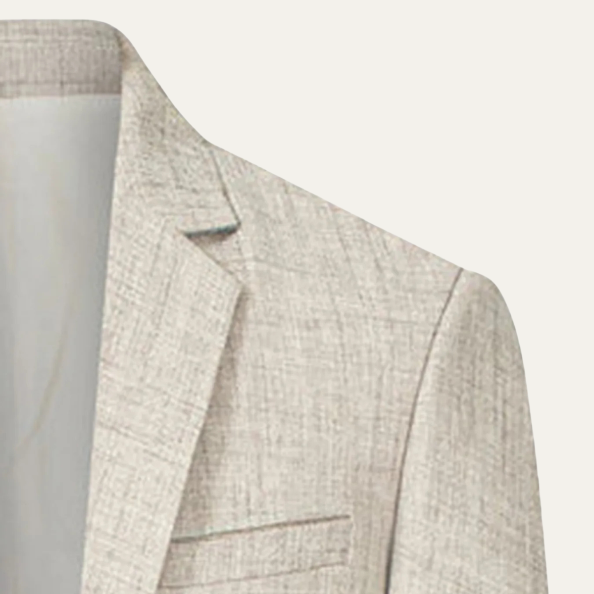 The Brenton Men's Smart Casual Slim Fit Cotton Blazer