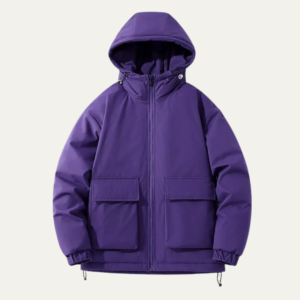 The Brentmoor Men’s Warm Winter Padded Puffer Jacket with Hood