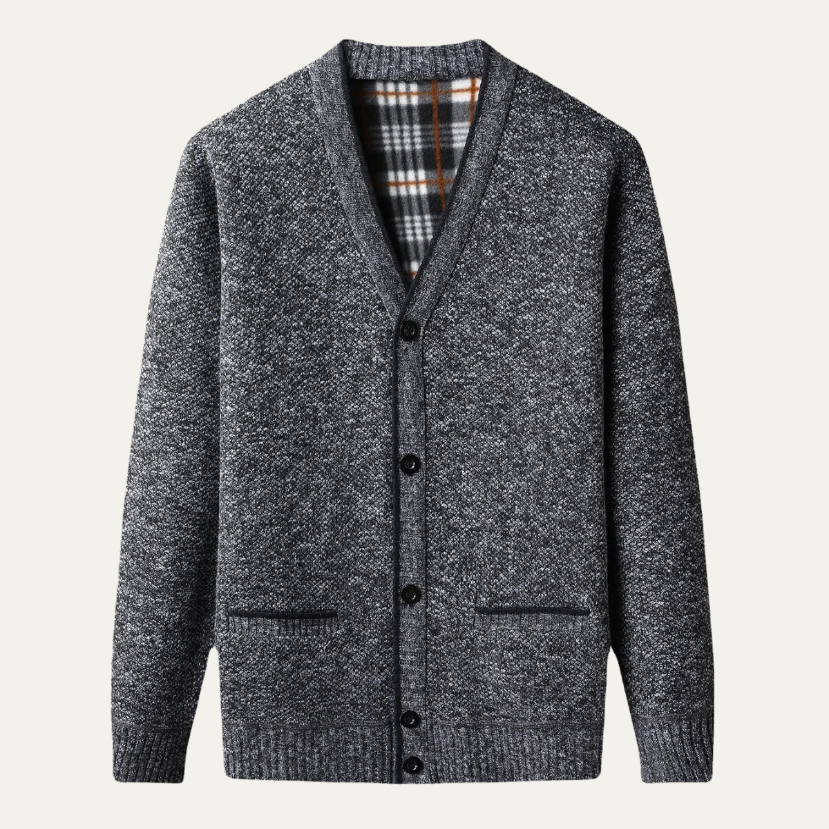 The Whitford Men’s Knitt Button Up Warm Layer Cardigan