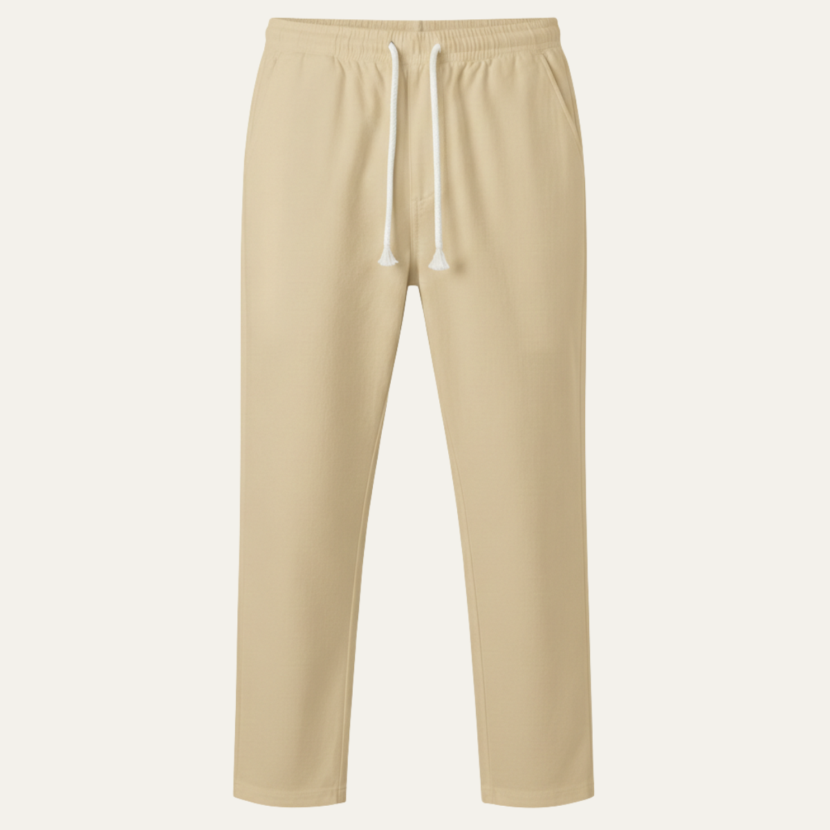 The Glenstone Men’s Lightweight Loose Fit Linen Blend Drawstring Pants