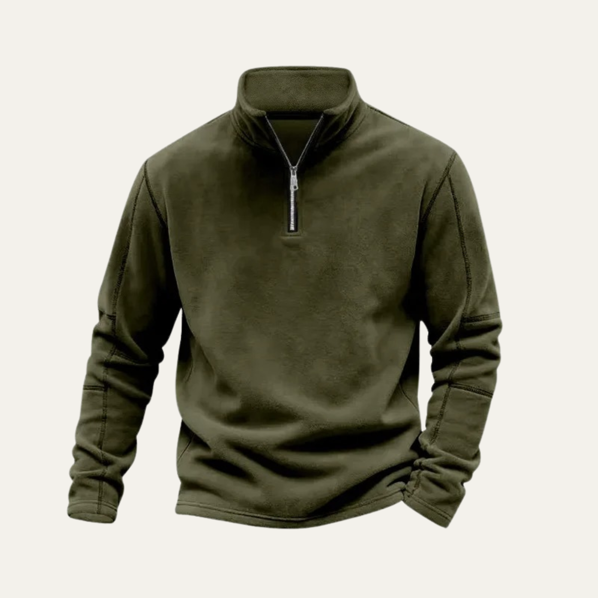 The Vesuvius Men’s Warm Quarter Zip Fleece Sweater