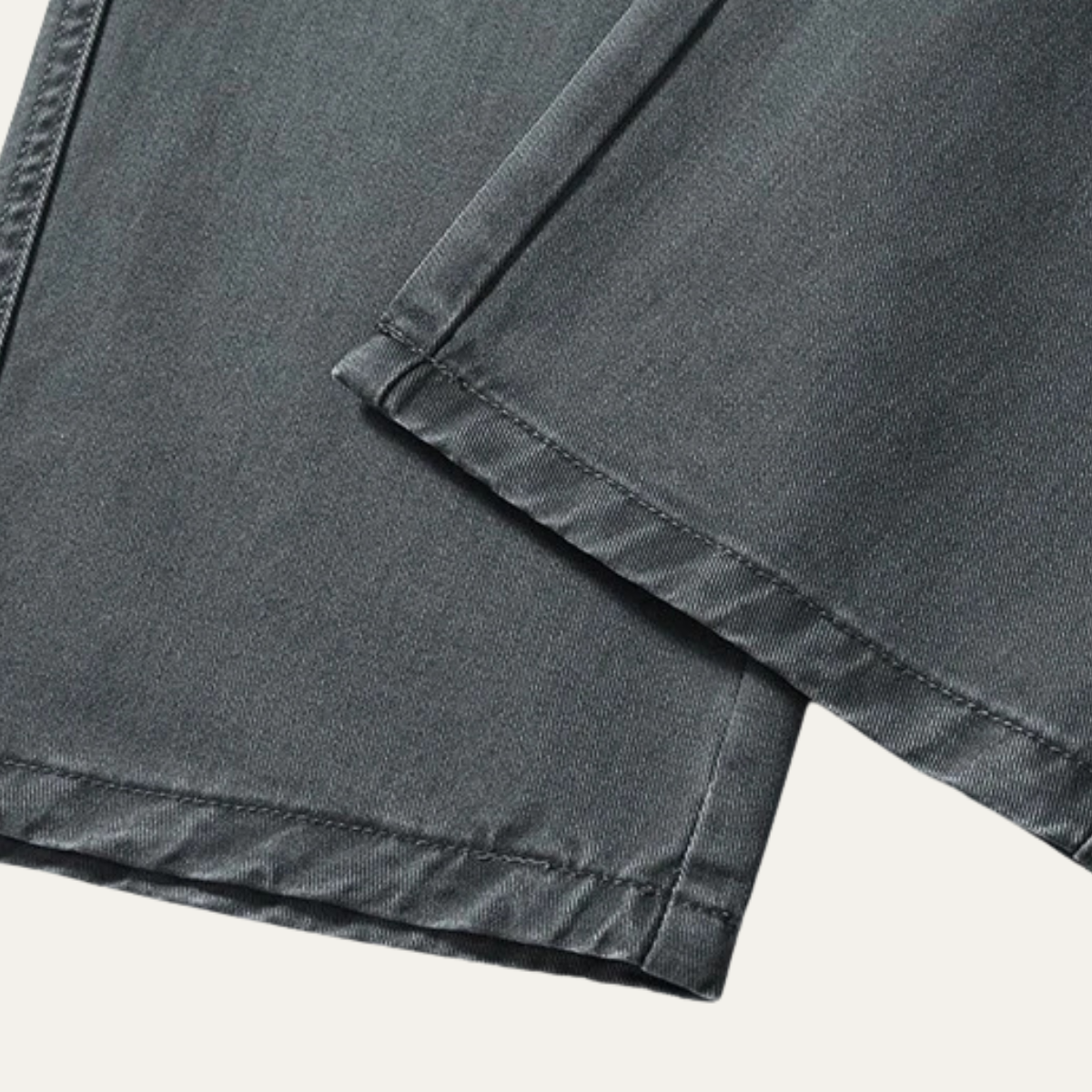 The Willowridge Men's 100% Cotton Loose Fit Straight Leg Pants