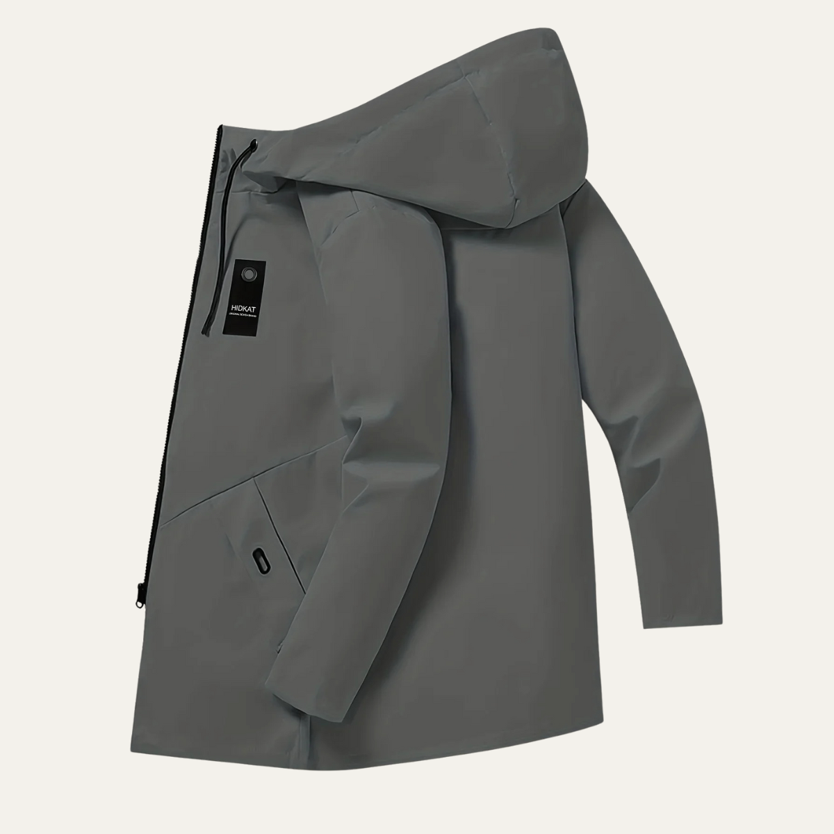 The Stratford Men’s Lightweight Casual Drawstring Hooded Jacket