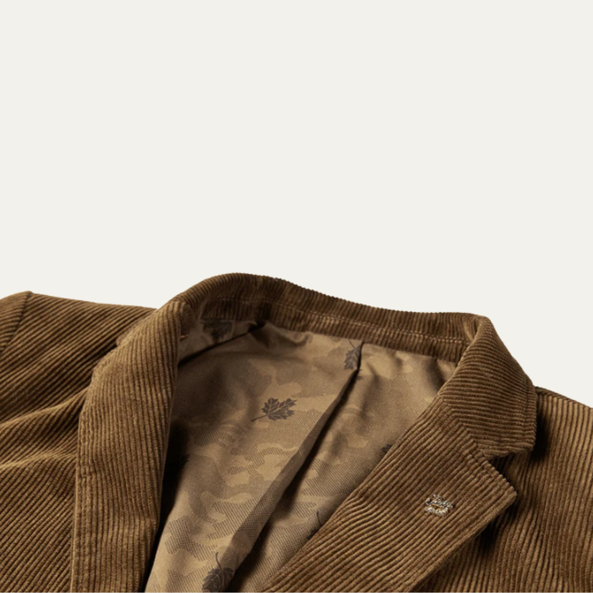 The Fairmont Men’s Vintage Corduroy Blazer with Elbow Patches